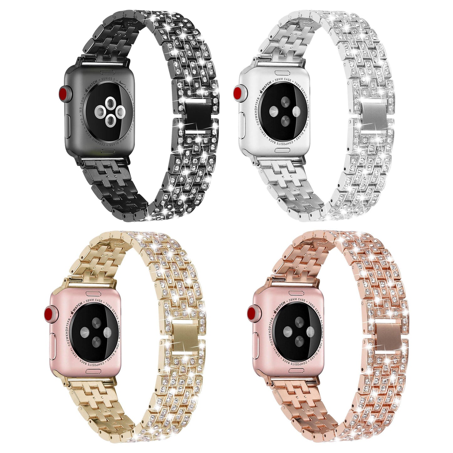 Crystal Rhinestone Sparkling Band for Apple Watch All Series