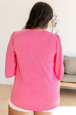 Load image into Gallery viewer, Cali Blouse in Magenta
