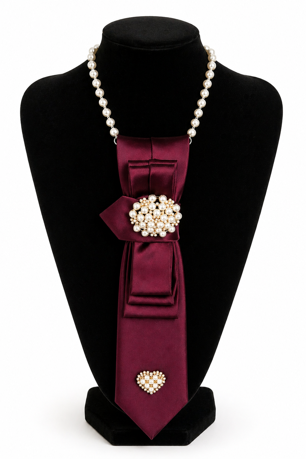The Pearl Heart Elegance Tie