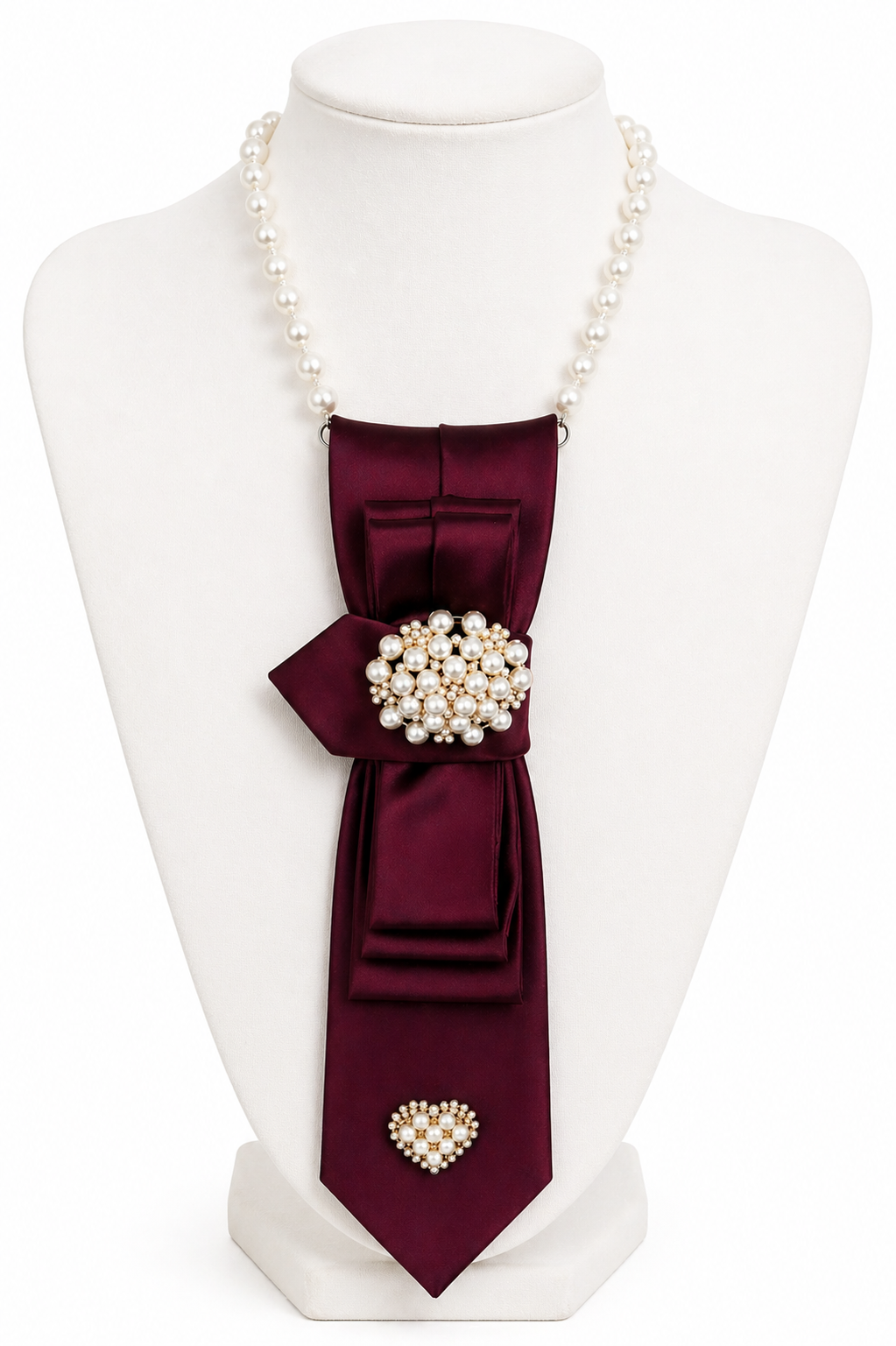 The Pearl Heart Elegance Tie