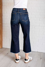 Load image into Gallery viewer, Madeline High Rise Cropped Wide Leg Jeans
