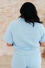 Load image into Gallery viewer, Meet Me by the Pier Collared Top in Sky Blue
