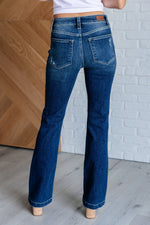 Load image into Gallery viewer, Mila Mid Rise Distressed Bootcut Jeans
