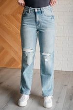 Load image into Gallery viewer, Patricia High Rise Rigid Magic 90&#39;s Straight Jeans
