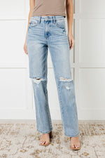 Load image into Gallery viewer, Patricia High Rise Rigid Magic 90&#39;s Straight Jeans
