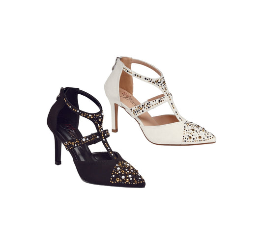 Step Up to Stones T-Strap by EY Boutique