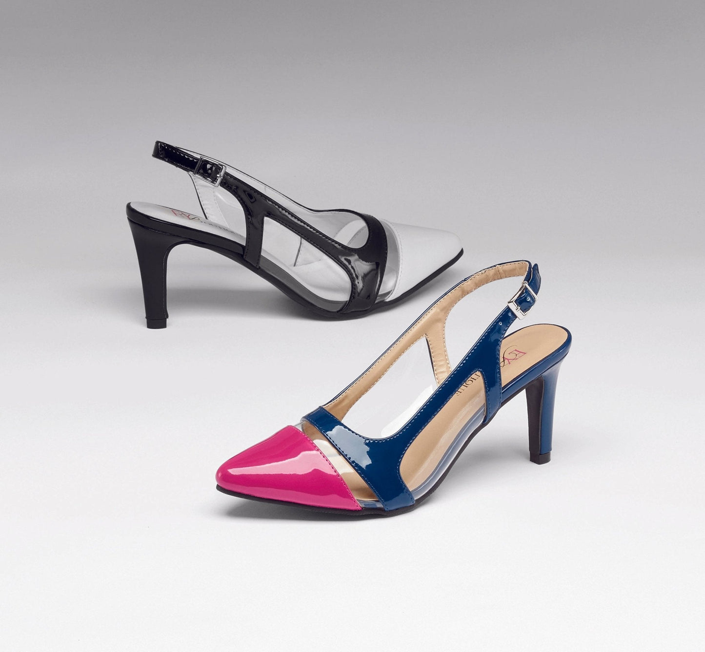 Colorblock Slingback by EY Boutique