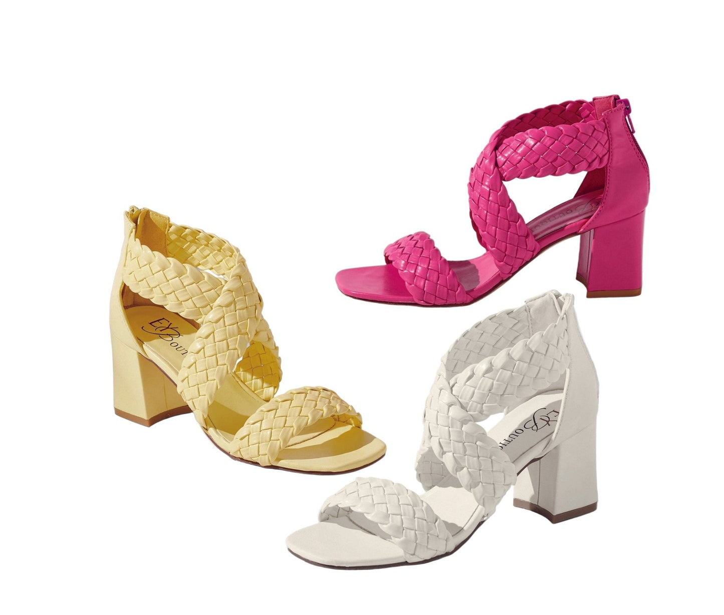 Made of Braids Strappy Sandals by EY Boutique