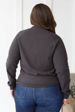 Load image into Gallery viewer, Where Are You Zip Up Jacket in Black
