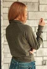 Load image into Gallery viewer, Where Are You Zip Up Jacket in Olive
