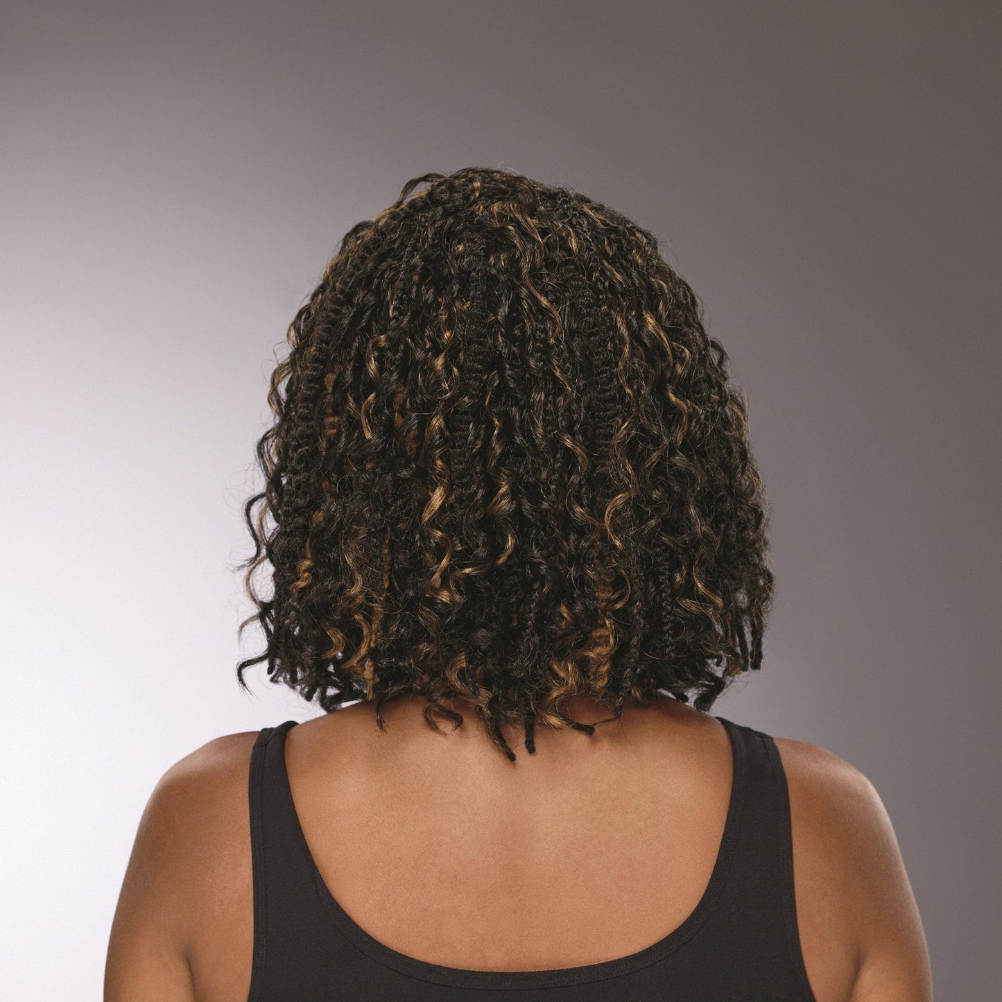 Ebonee Hand-tied monofilament lace part Hand-braided Extended neck wig by Especially Yours®