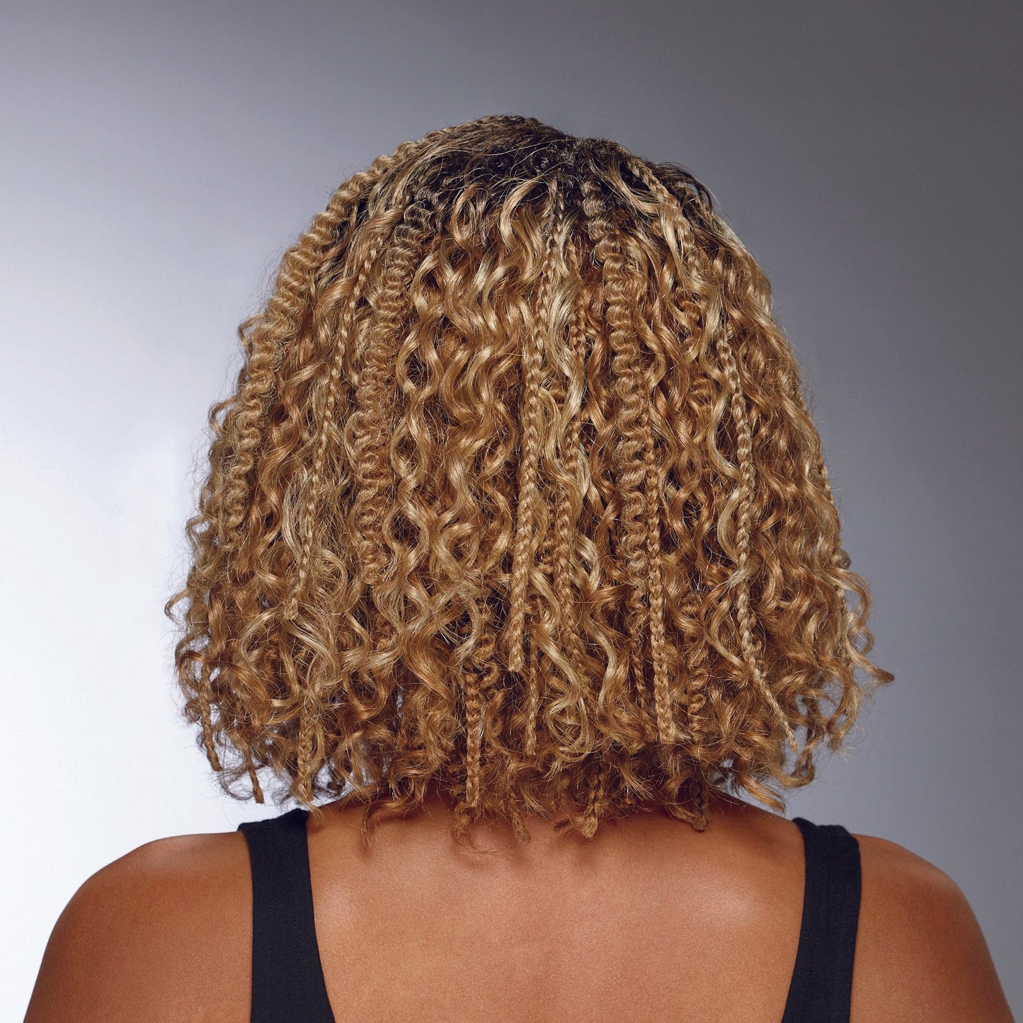 Ebonee Hand-tied monofilament lace part Hand-braided Extended neck wig by Especially Yours®