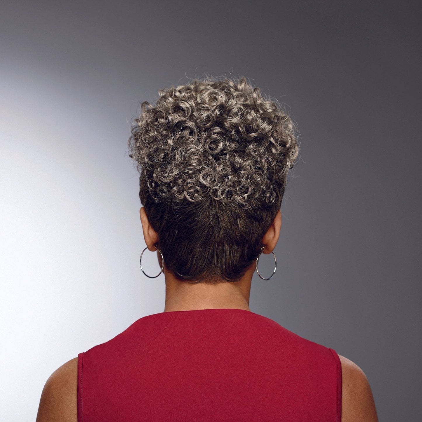 Nori Wig Hand-tied lace part top twists into curls Especially Yours®