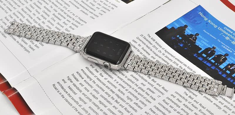 Crystal Rhinestone Sparkling Band for Apple Watch All Series