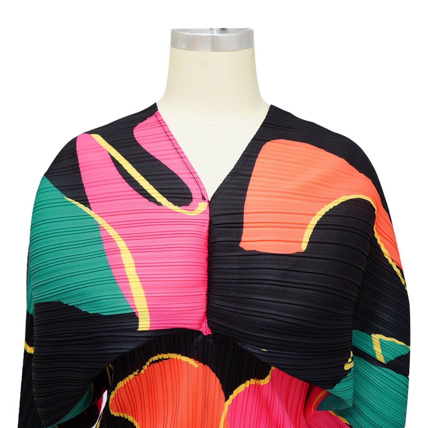 Free Size Multi-Color Midi Dress