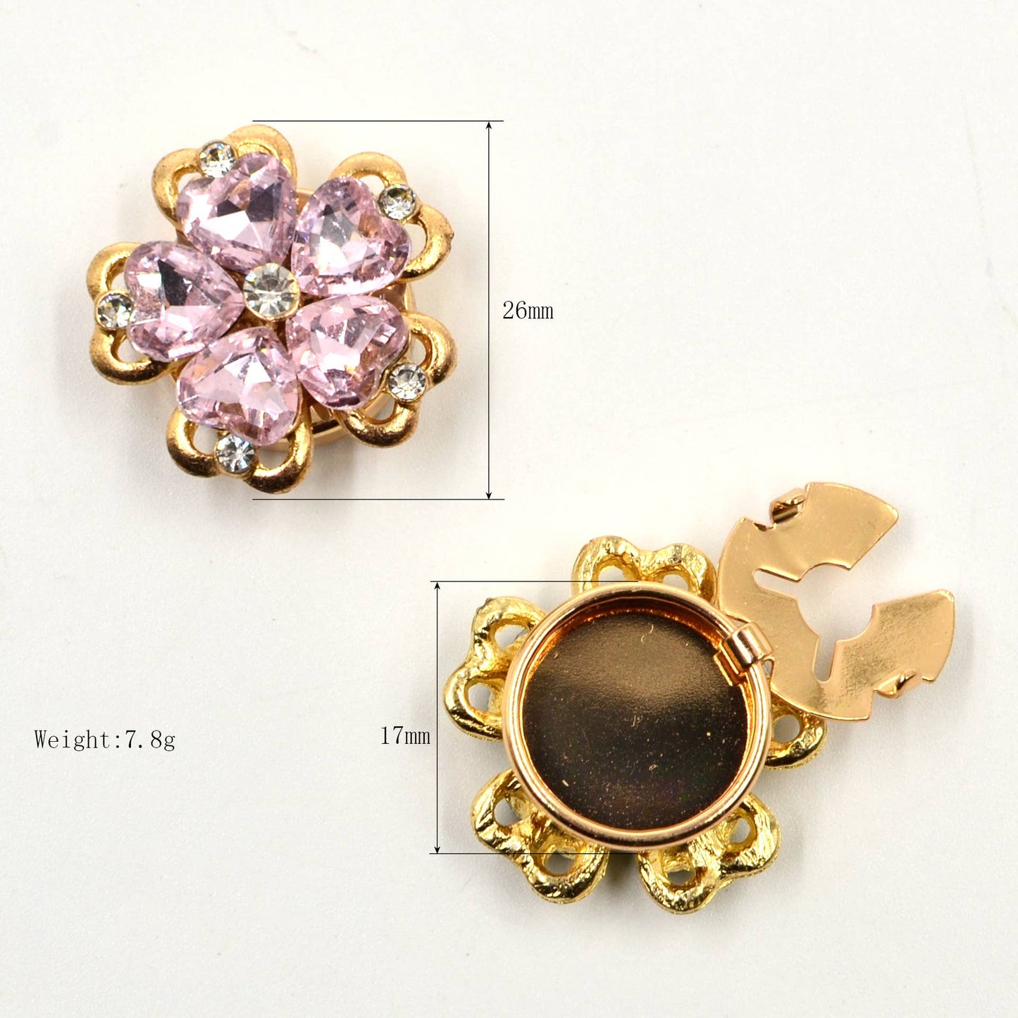 shirt cufflinks button cover collar button diamond