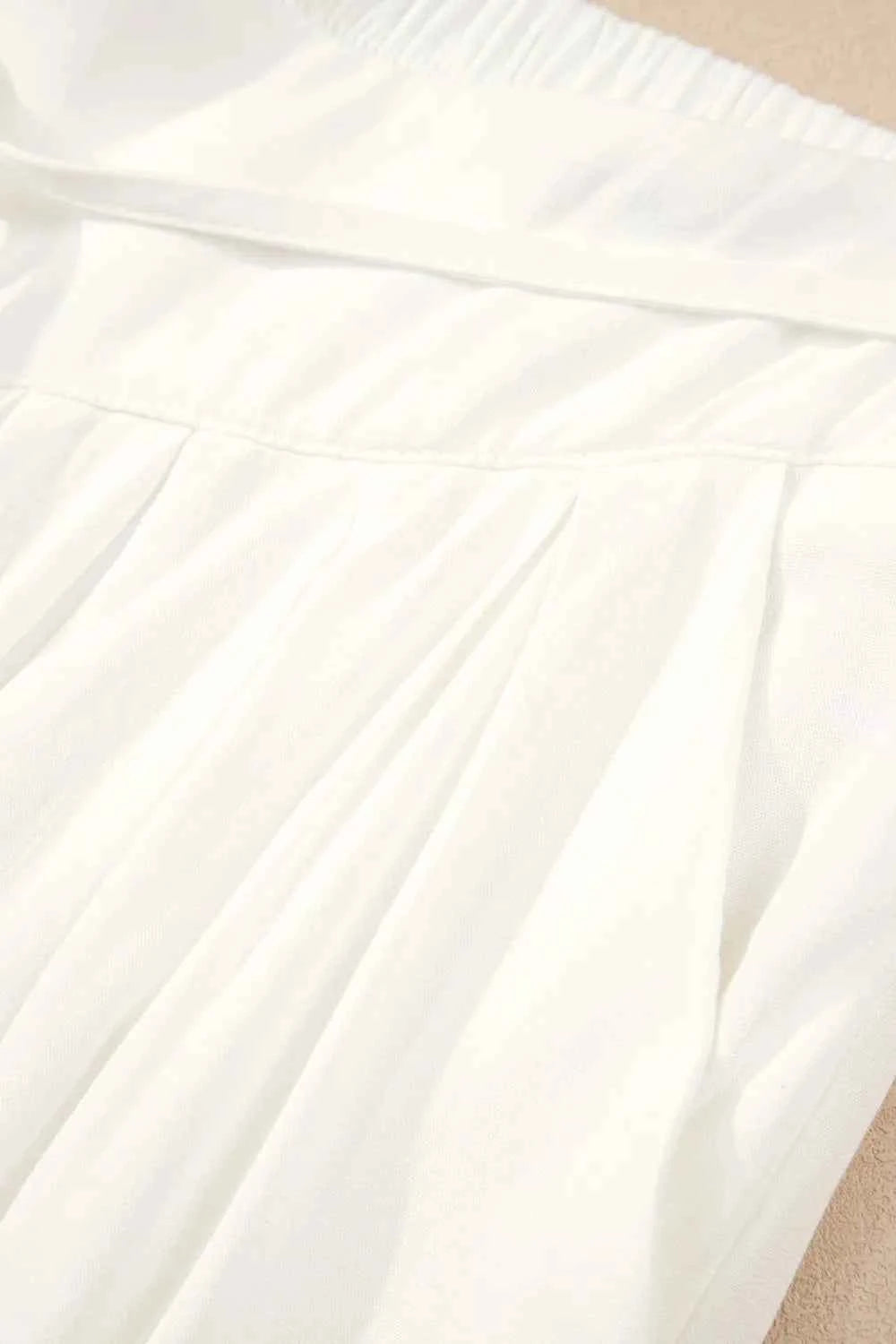 Flowy Wide Leg Pants with Drawstring Waist