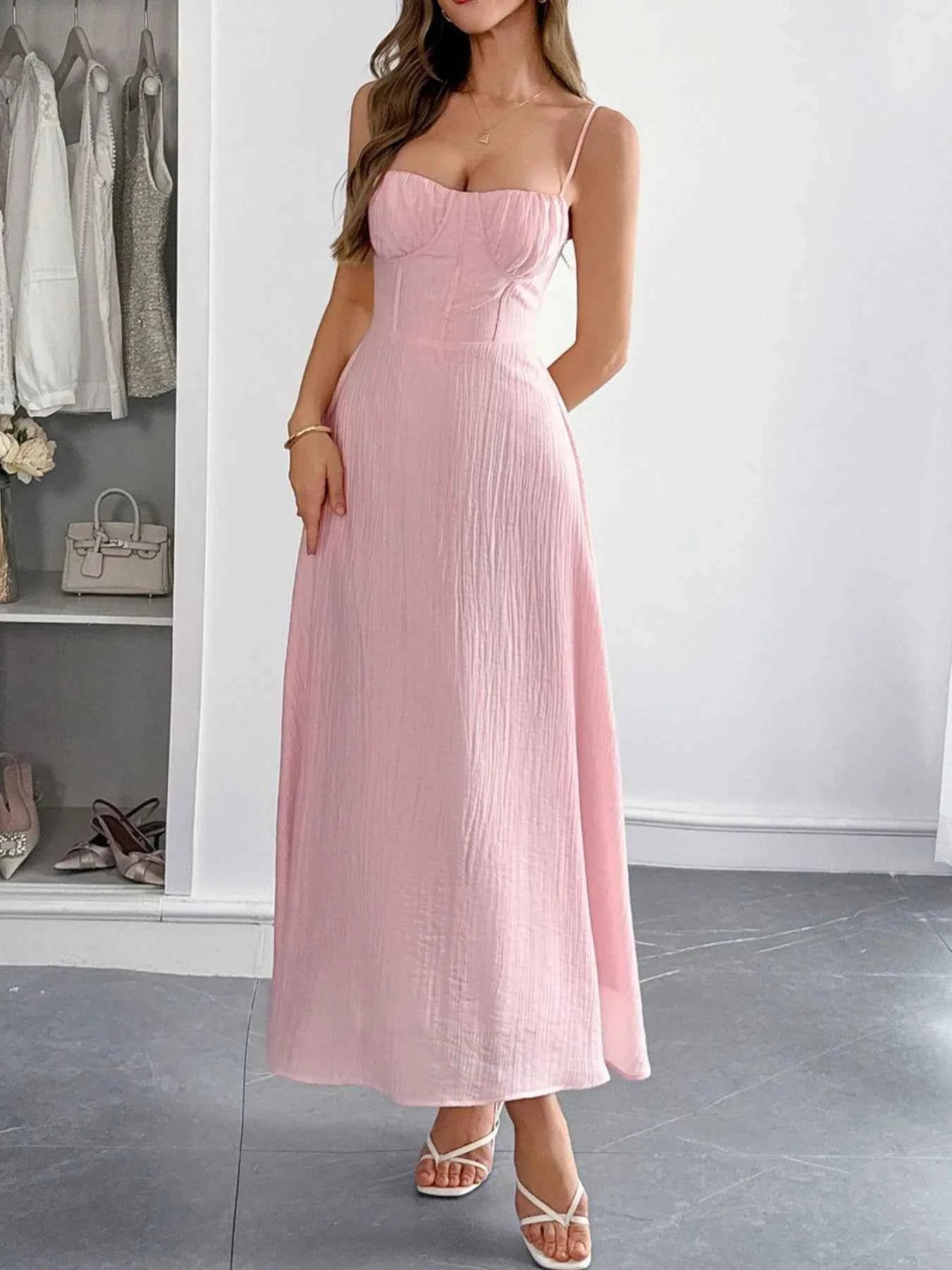 Sweetheart Neck Cami Dress