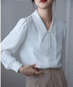 Load image into Gallery viewer, Pure Color Long Sleeve Shirt for Stylish Comfort
