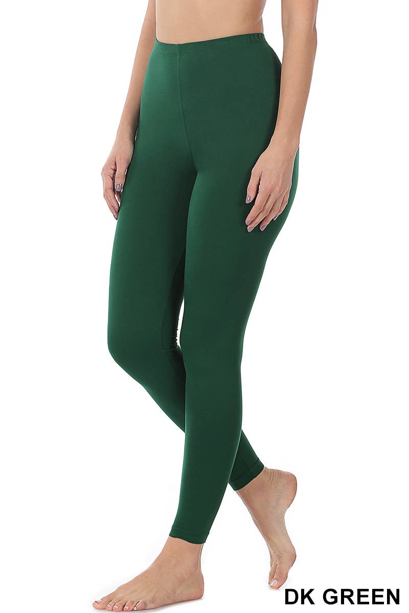 ,.SI-16126 Premium Microfiber Full Length Leggings