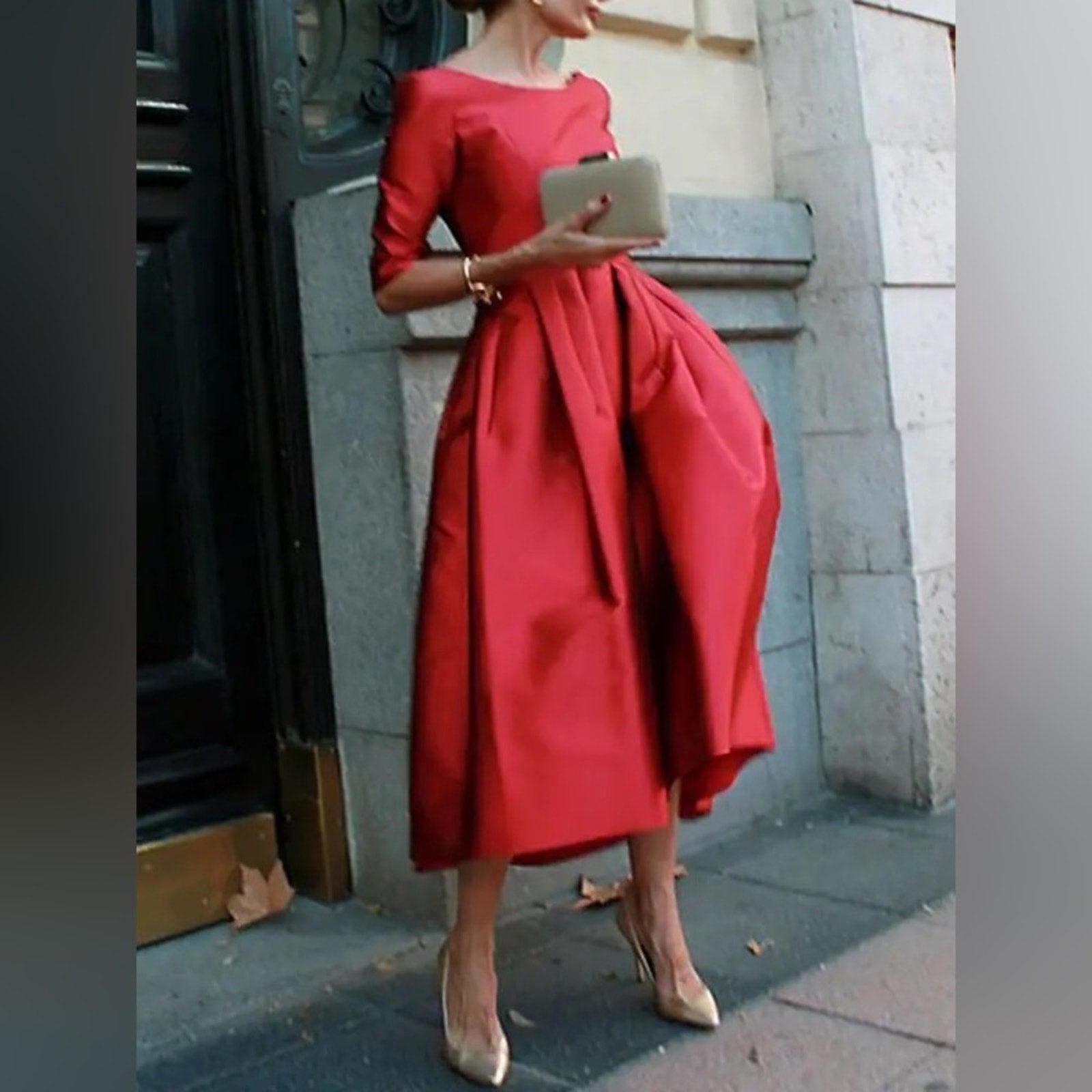 red a line midi dress Winterberry A-Line Casual Summer Winterberry Red / XSmall making this dress a stand Strapless Floral A Line Midi