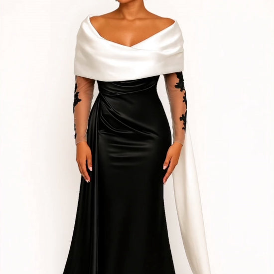 Women in a white shawl video