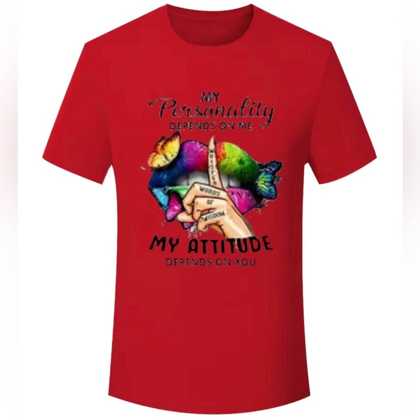 My Personality Depends On Me- Tee Shirt - Passion of Essence Boutique