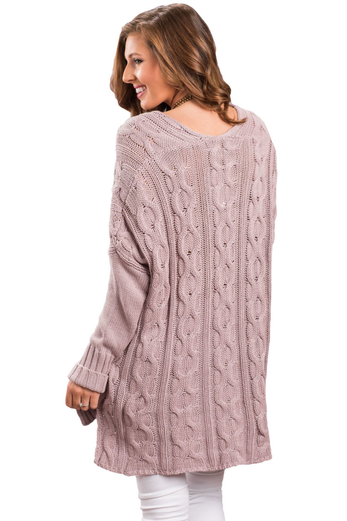 Oversized Cozy up Knit Sweater - Passion of Essence Boutique