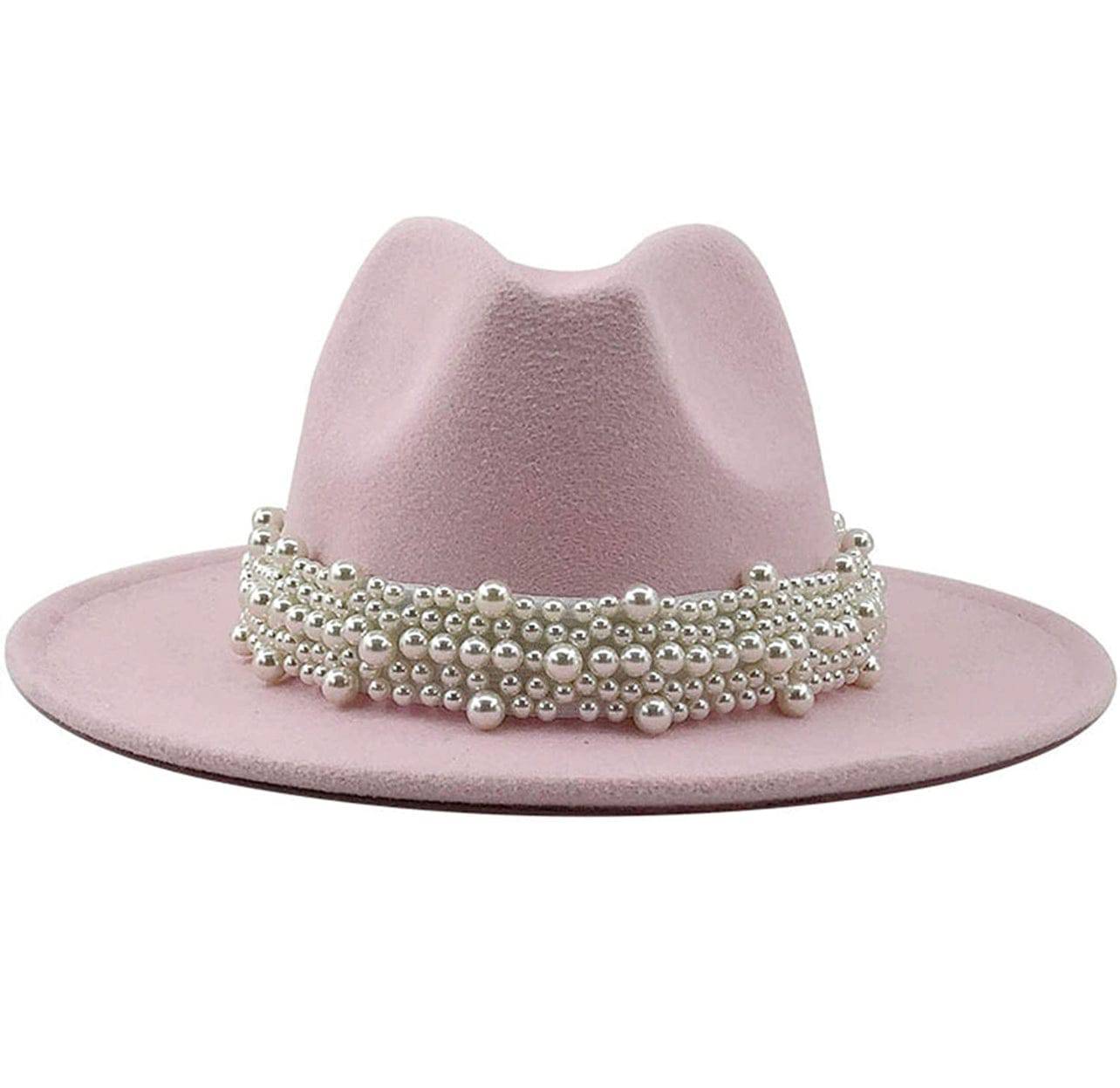 Vintage Pearl Hat Band For Fedora Hats - Passion of Essence Boutique