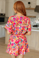 Load image into Gallery viewer, Something Like Olivia Floral Romper
