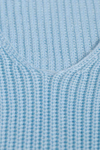 Cool Breeze Cotton Cold Shoulder Sweater - Passion of Essence Boutique