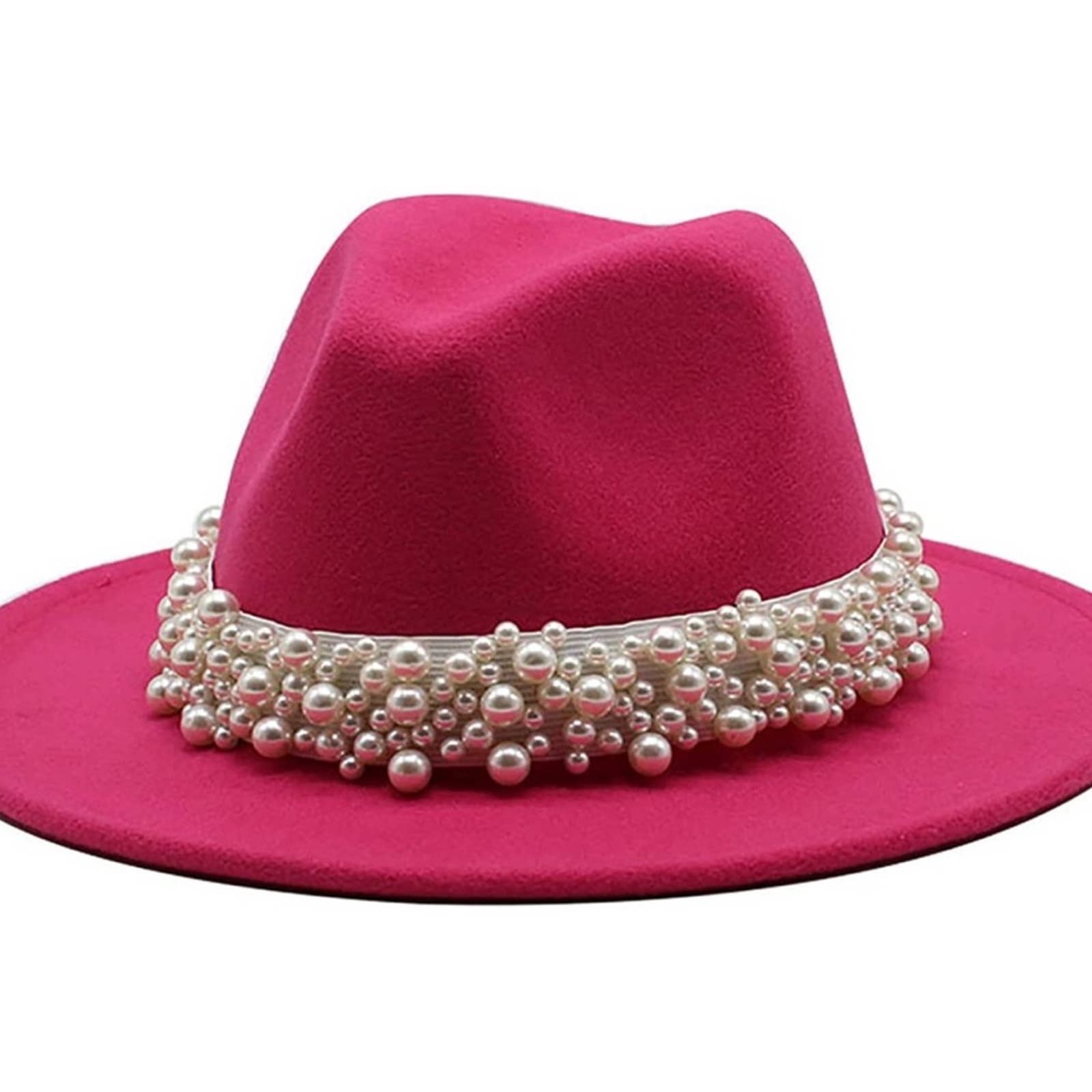 Pearl Stretch Band For Fedora Hats - Passion of Essence Boutique