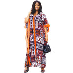Load image into Gallery viewer, A Caftan Monte Carlo S-4XL Lounge Coverup Robe Kaftan - Passion of Essence Boutique
