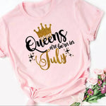 Load image into Gallery viewer, It&#39;s the Queen&#39;s Birthday in July Tee-Shirt - Passion of Essence Boutique
