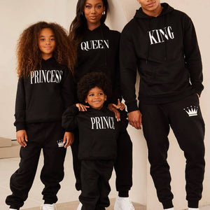 Oversized Black Queen Hoodie Custom Made by Passion of Essence - Passion of Essence Boutique