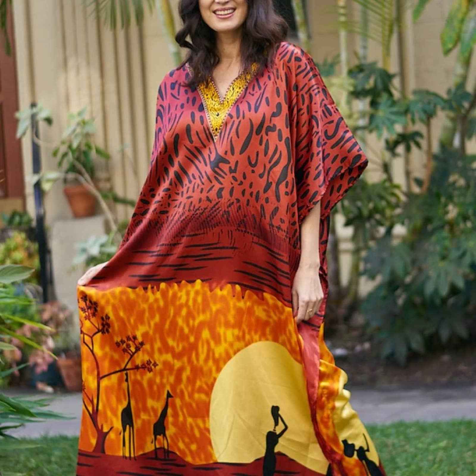 NALA LONG CAFTAN/KAFTAN
