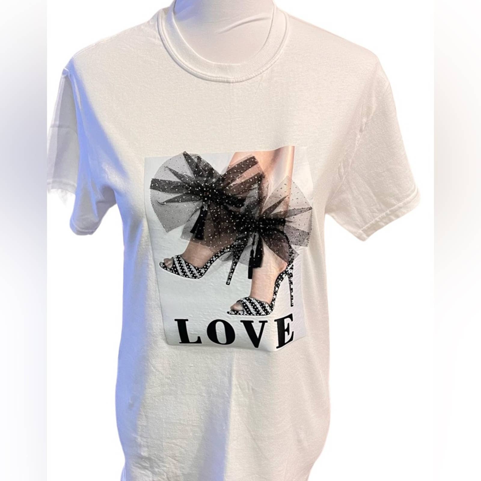 Love Stepping Heel Tee Shirt Custom Design - Passion of Essence Boutique